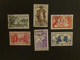 Océanie - Série Complète N° 121/126 Expo 1937 - Oblitérés - Used Stamps