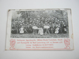 Bad Lauterberg , Harz , Jägerkapelle  , Schöne   Karte Um 1910 - Bad Lauterberg