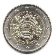 2012 - Slovenia 2 Euro Decennale        ---- - Slowenien