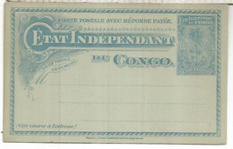 CONGO INDEPENDIENTE ENTERO POSTAL - Lettres & Documents