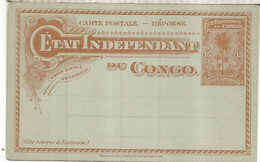 CONGO INDEPENDIENTE ENTERO POSTAL - Lettres & Documents