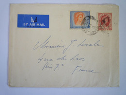 2022 - 3965  Enveloppe Au Départ De  RHODESIA & NYASALAND  à Destination De PARIS   1956   XXX - Altri - Africa