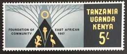 1967 -Kenya  Uganda Tanzania - Foundation Of Community East African - New - Kenya, Uganda & Tanzania