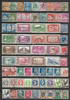 C144  Algérie Période Coloniale Lot De 99 Timbres Obl. BEG - Collections, Lots & Series