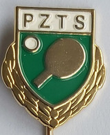 PZTS POLSKI ZWIĄZEK TENISA STOŁOWEGO Poland Table Tennis Association Federation Union   PINS A11/3 - Tennis De Table