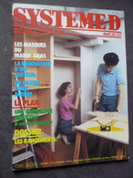 Revue Bricoleurs SYSTEME D  N°  458 Mars 1984 Plan Remorque Agricole Tracteur Essieu Moteur  Bricolage - Bricolage / Technique