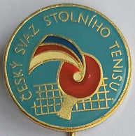 Cesky Svaz Stolniho Tenisu, Czech Republic Table Tennis Association Federation Union   PINS A11/3 - Table Tennis