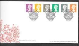 GB - 2019  New  Definitives (6)    FDC Or  USED  "ON PIECE" - SEE NOTES  And Scans - 2011-2020 Decimale Uitgaven