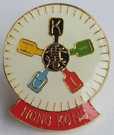 HKTTA Hong Kong Table Tennis Association Federation Union   PINS A11/3 - Tenis De Mesa