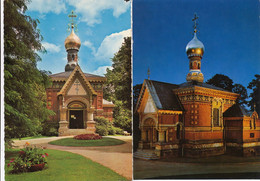 2 Cards Russian Church Bad Hombourg . 2 CP Eglise Russe . Allemagne - Kirchen U. Kathedralen