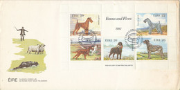 Ireland FDC 23-5-1983 Fauna And Flora Souvenir Sheet With Cachet - FDC