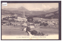 CHATEL SAINT DENIS - AU DOS: CACHET LINEAIRE - SONDERSTEMPEL - TB - Châtel-Saint-Denis