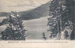 Bürgenstock - Felsenweg Nach Der Hammetschwand          Ca. 1910 - Otros & Sin Clasificación