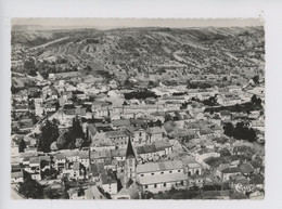 Vic Sur Seille : Vue Panoramique Aérienne (n°10141 Combier) - Vic Sur Seille