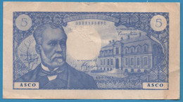 FRANCE 5 FRANCS Pasteur Scolaire Société Asco Juziers 78. - Fiktive & Specimen