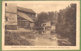 CPA Vue Très Rare - OISE - MARSEILLE EN BAUVAISIS - ABREUVOIR 1 PETIT PONT - Animation - Hostellerie Du Bon Vieux Temps - Marseille-en-Beauvaisis