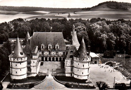 CPSM - MESNIÈRES-en-BRAY - Le Château Vue Aérienne... En Avion Au Dessus - Edition Lapie - Mesnières-en-Bray