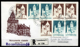 Z25-15  Luxembourg  FDC 1er Jour N° 1056 + 1057 En Parfait état. A Saisir !!! - Storia Postale