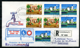 Z25-16 Luxembourg  FDC 1er Jour N° 1045 + 1046 En Parfait état. A Saisir !!! - Storia Postale