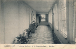 BUGGENHOUT  PENSIONNAT DES SOEURS DE ST.VINCENT DE PAUL  , CORRIDOR    2 AFBEELDINGEN - Buggenhout