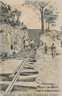 Building Railway In Gonaives Ligne D' Ennery La Coupe The Cut Obsequio Sarra. Construction Chemin De Fer - Haïti