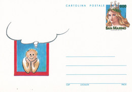 SAN MARINO - CARTOLINA POSTALE  1998 - NUOVA LIBERTAS - AUGURALI - NUOVA - Entiers Postaux