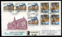 Z24-1 Luxembourg  FDC 1er Jour N° 1031 + 1032  En Parfait état. A Saisir !!! - Storia Postale