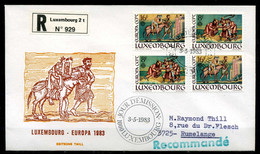 Z24-1 Luxembourg  FDC 1er Jour N° 1024 + 1025  En Parfait état. A Saisir !!! - Lettres & Documents