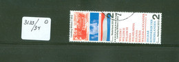 Nederland GEBRUIKT NVPH  3133 - 3134 * POSTFRIS GESTEMPELD  * In Paar - Used Stamps