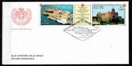 SMOM - 1991 - CHIESA DI SANT'ANNA NEL FORTE SANT'ANGELO DI MALTA - FDC - Sovrano Militare Ordine Di Malta