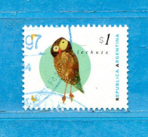 (Us.7) Argentina ° 1995 - OISEAUX ( Chouette ) . Yv. 1889.  Oblitérer. - Oblitérés