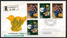 Z24-3 Luxembourg  FDC 1er Jour N° 981 + 982  En Parfait état. A Saisir !!! - Lettres & Documents