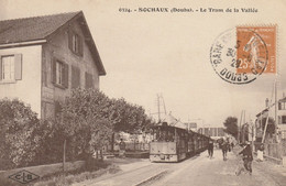CPA-25-SOCHAUX-Le Tram De La Vallée - Sochaux