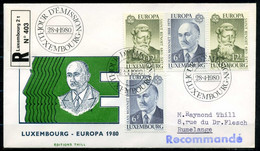 Z24-3 Luxembourg  FDC 1er Jour N° 959 + 960  En Parfait état. A Saisir !!! - Briefe U. Dokumente