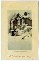 SOUTHAMPTON : WOODMILL LANE, IN WINTER / SNOW - WITH LOVING GREETINGS - Southampton