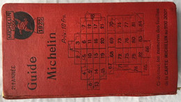 Guide Michelin 1925 A - Michelin (guide)
