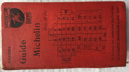 Guide Michelin 1925 A - Michelin (guides)