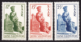 Saar Sarre 1950 Mi#293-295 Mint Never Hinged - Unused Stamps