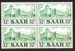 Saar Sarre 1952 Mi#326 Mint Never Hinged Piece Of 4 - Ongebruikt