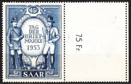 Saar Sarre 1953 Mi#342 Mint Never Hinged - Neufs