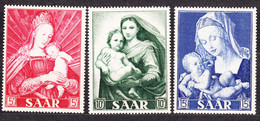 Saar Sarre 1954 Mi#351-353 Mint Never Hinged - Ongebruikt