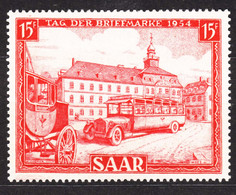 Saar Sarre 1954 Mi#349 Mint Never Hinged - Neufs