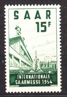 Saar Sarre 1954 Mi#348 Mint Never Hinged - Ongebruikt