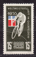 Saar Sarre 1955 Mi#357 Mint Never Hinged - Ungebraucht