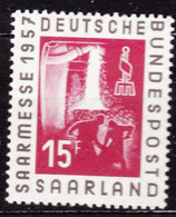 Saar Sarre 1957 Mi#400 Mint Never Hinged - Unused Stamps