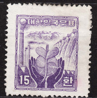 South Korea 1955 Mi#187 MNG - Korea (Süd-)