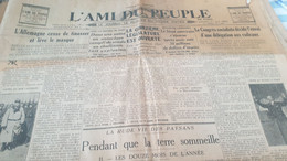 AMI  PEUPLE 32/ COTY/HITLER LEVE LE MASQUE/CONGRES SOCIALISTE BLUM/VIE PAYSANS/HENRI CONSTANT LA JARRIE GROUSSAU - Algemene Informatie