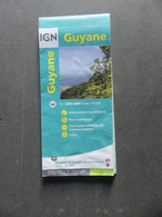 Carte Guyane French Guiana IGN 1/400 000 2014 - Mapas/Atlas