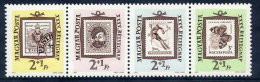 HUNGARY 1962 Stamp Day Strip MNH / **.  Michel 1868-71 - Neufs