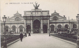 Belgique - Bruxelles - La Gare Du Midi - Chemins De Fer, Gares